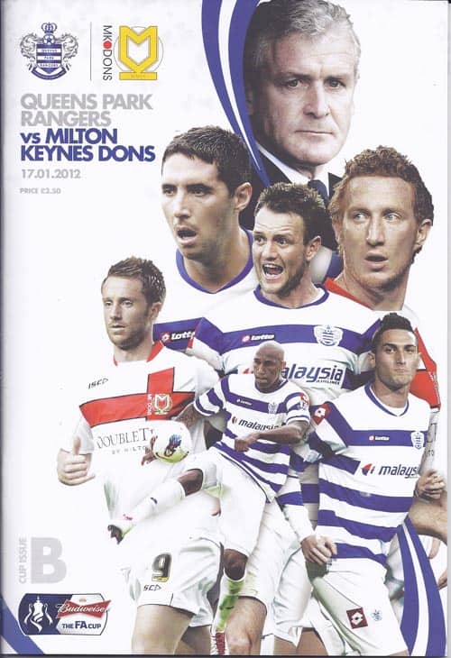 Queens Park Rangers FC v MK Dons (Milton Keynes Dons)